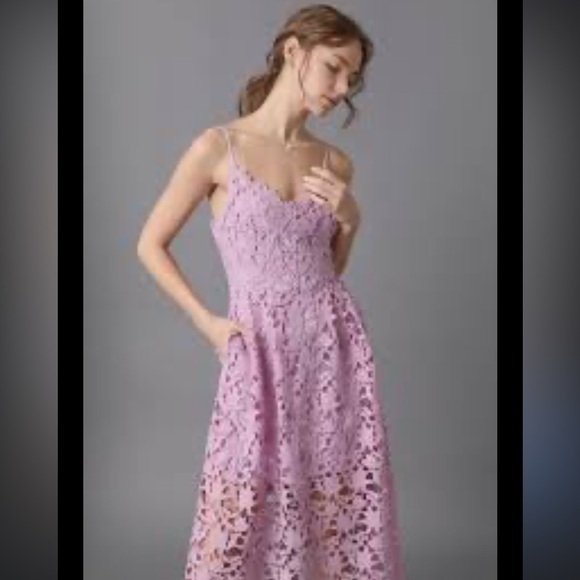 ▶️ Endless Rose ◀️ Love of Lace Lilac Dress - Picture 1 of 15